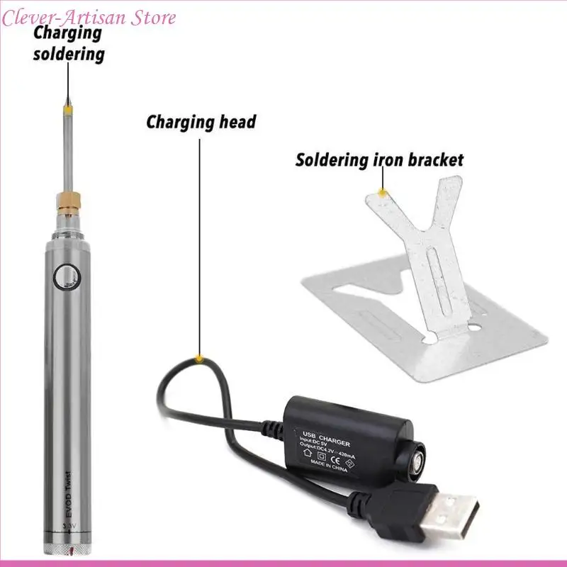 E06B 저전압 5V 전기 납땜 철 USB 충전식 전기 용접 펜