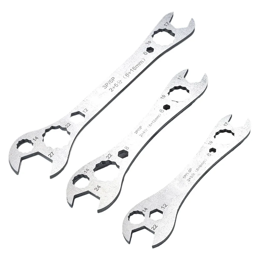 

Space Saving Multi Size Wrench Tool for Air Conditioner Maintenance and Mechanical Repairs 6 22mm 6 24mm 6 27mm