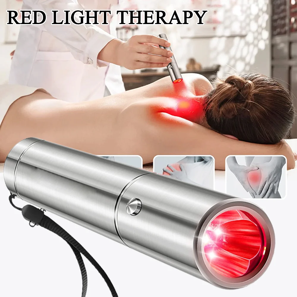 E2 ไฟฉาย LED แบบพกพา 630NM 660 - Red Light Therapy Torch 660Nm บทวิจารณ์และราคา