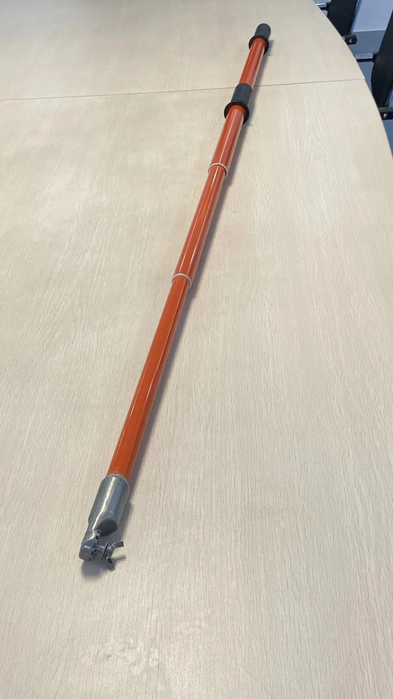 เครื่องตรวจจับไฟฟ้าสถิตแบบไม่สัมผัส ES9080 พร้อมแท่งฉนวน