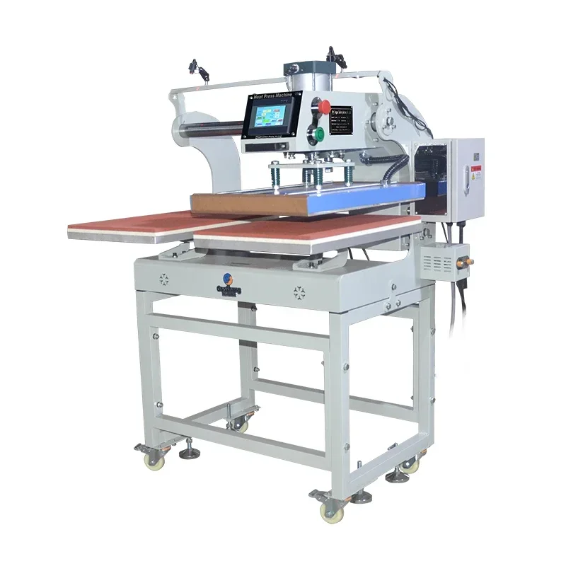 Heating Plate Price Automatic 16X24 Pneumatic Double Tshirt Heat Press Machine Transfer Sublimation Clothes Printing