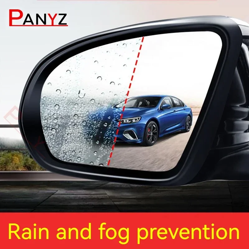 Full Cover Anti Fog Rearview Mirror For Peugeot 208 2012~2018 Active Allure GTI Rainproof Anti-Fog Clean Films Car Accessories