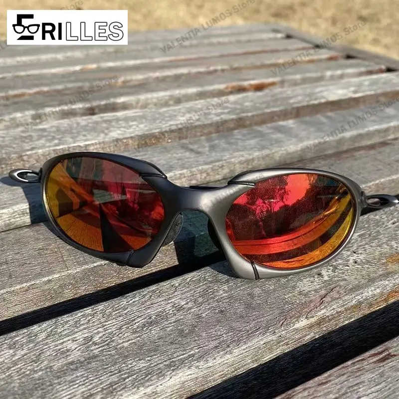 2025 Premium Metal Frame Polarized Sunglasses, Cycling Fishing Multi-Sport Eyewear, Anti-Glare HD Vision, Outdoor Adventure Gear