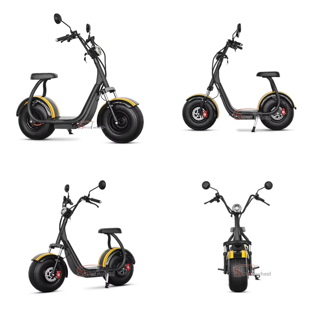 Citycoco 1000W 60V Electric Scooter Mini Chopper 2 Wheel China Factory Price