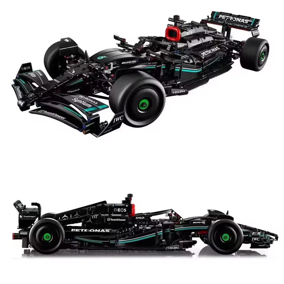 F1 W14 E 42171 Performance Racing Car 1642PCS Build Kits 1:8 Scale Collectible Adult Authentically Detailed Display Model Decors