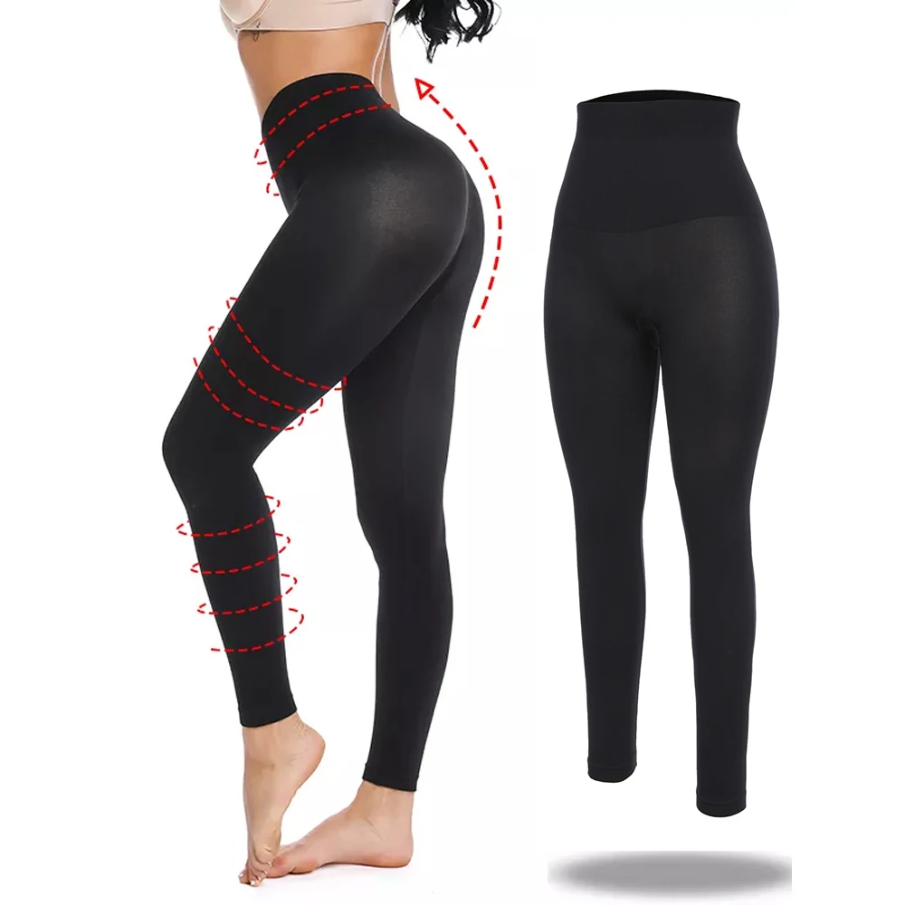 Leggings sexy Sport Donna Fitness Pantaloni da yoga Taglie forti Leggins neri Collant da corsa jacquard Leggings anticellulite scrunch da palestra