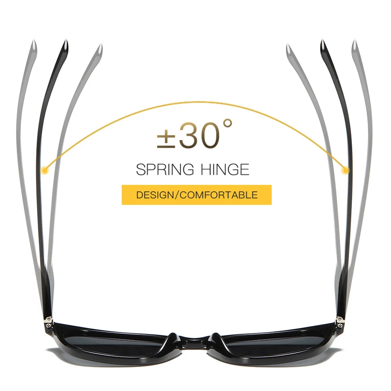 VCKA Aluminum Magnesium Men Myopia Sunglasses Polarized Women Prescription Driving Glasses Optics Custom Eyewear -0.5 to -6.0