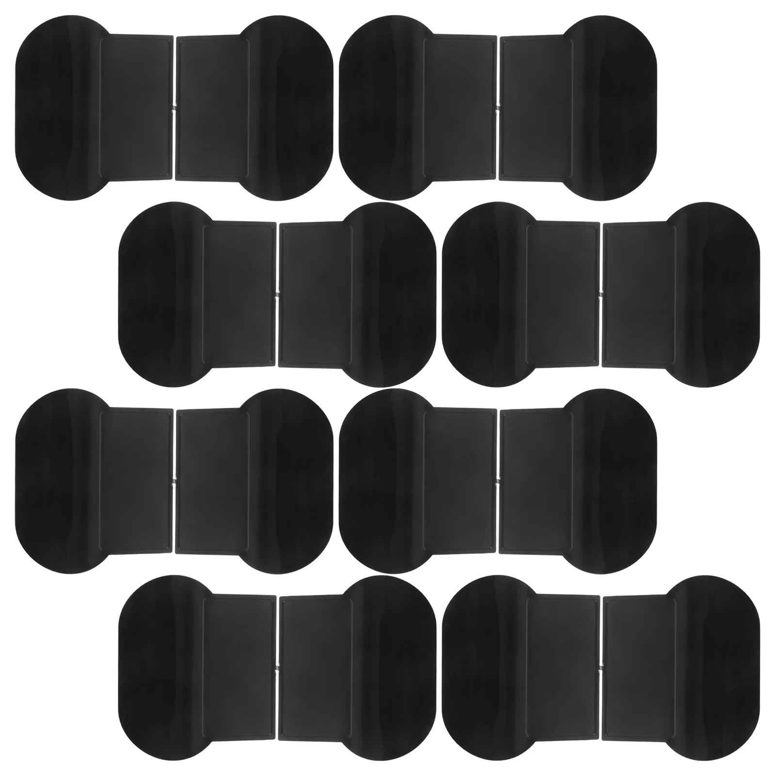 20 قطعة مقعد المرحاض رافع مقبض تبويب أسود صحي غطاء المرحاض زعنفة لاصق أداة للمنزل الحمام تجنب غطاء لمس