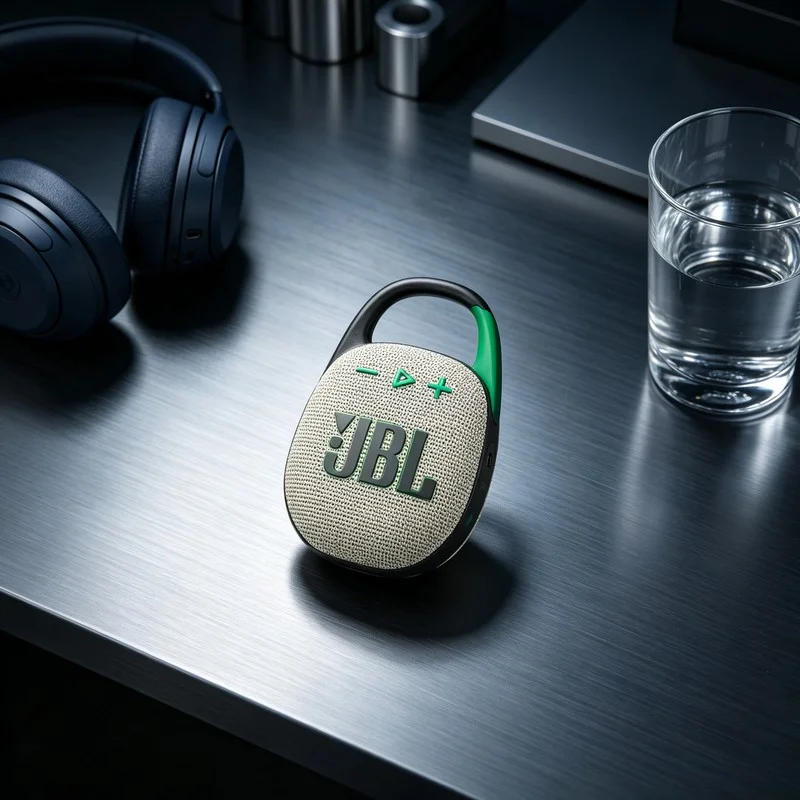 JBL CLIP5 Rugged Travel Bluetooth Speaker With Clear Audio For Daily Music