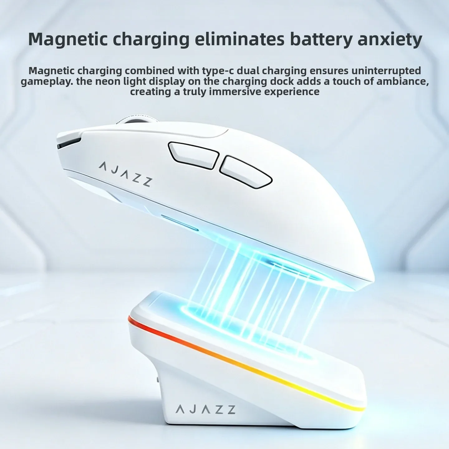 Ajazz AJ200P AI MASTER Wireless Mouse Star Flash Low Latency Intelligent Game AI Function AJ200 NL AI PRO+/ULTRA Mice