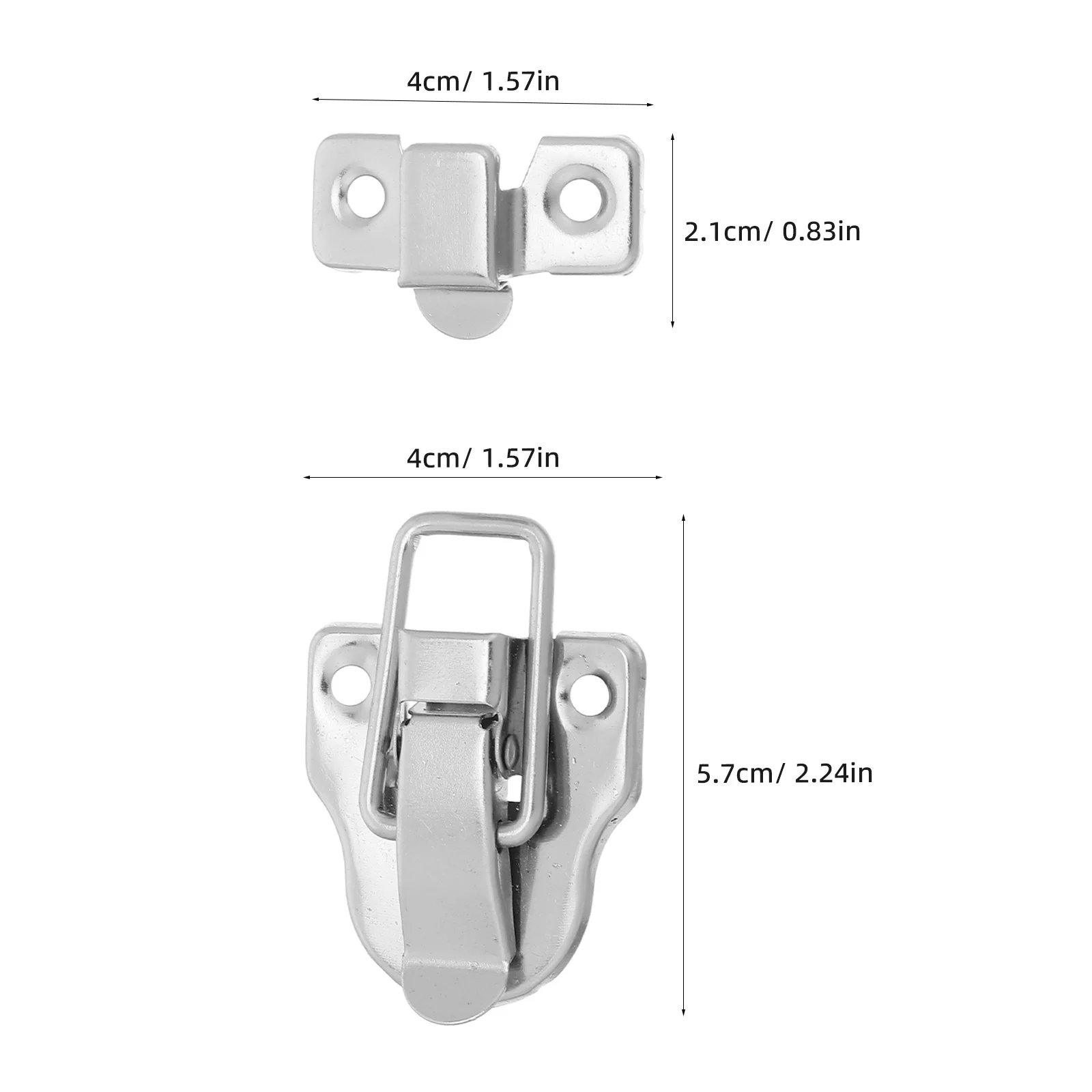 Cerradura de hebilla de Hardware Retro, cierre de Metal de estilo Vintage para muebles, cierres decorativos, caja de pecho de gabinete