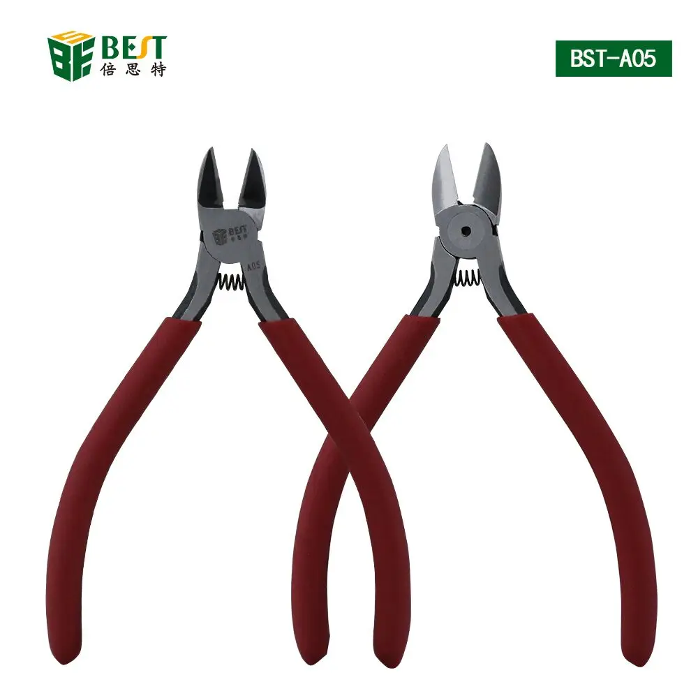 

BST-5 Wire Stripping Electrical Wire Cable Cutters Pliers Cutting Side Snips Flush Pliers Nipper Hand Tools Stripping Pliers