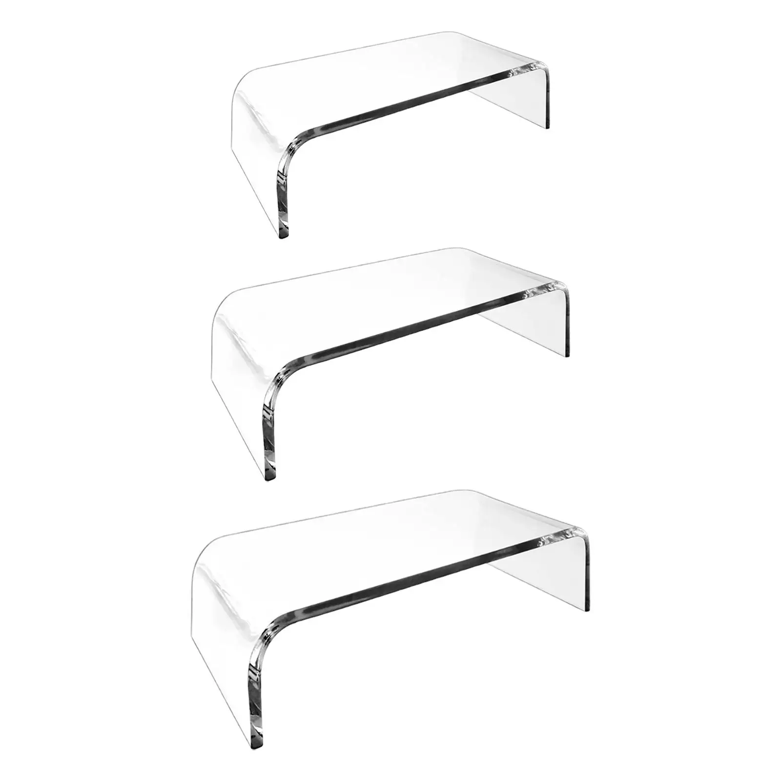 

Подставка для ноутбука, прочная прозрачная подставка для монитора компьютера, настольная подставка для хранения, подставка для монитора для дома, рабочего стола, для конференций, офиса