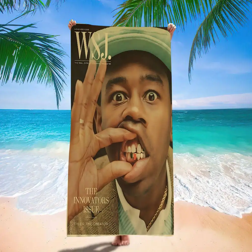 Popular singer T-tyler C-creator Big Microfiber Beach Towels Quick Dry Towel Sand Beach Towels Pool Towel for Travel Swim Pool