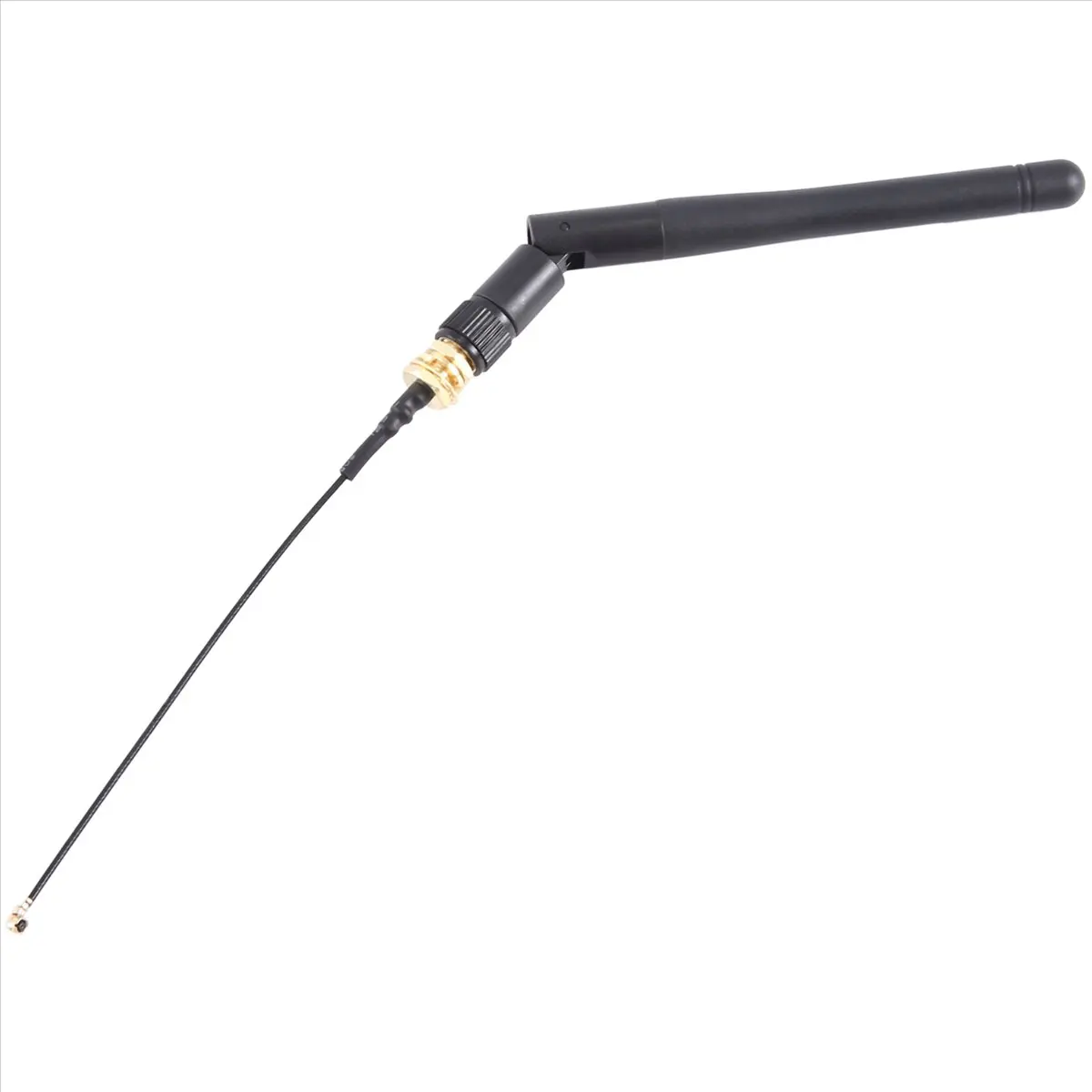 A86G NEW 433Mhz Antenna 3Dbi GSM RP-SMA Plug Rubber Waterproof Lorawan Antenna + IPX to SMA Small Cable Extension