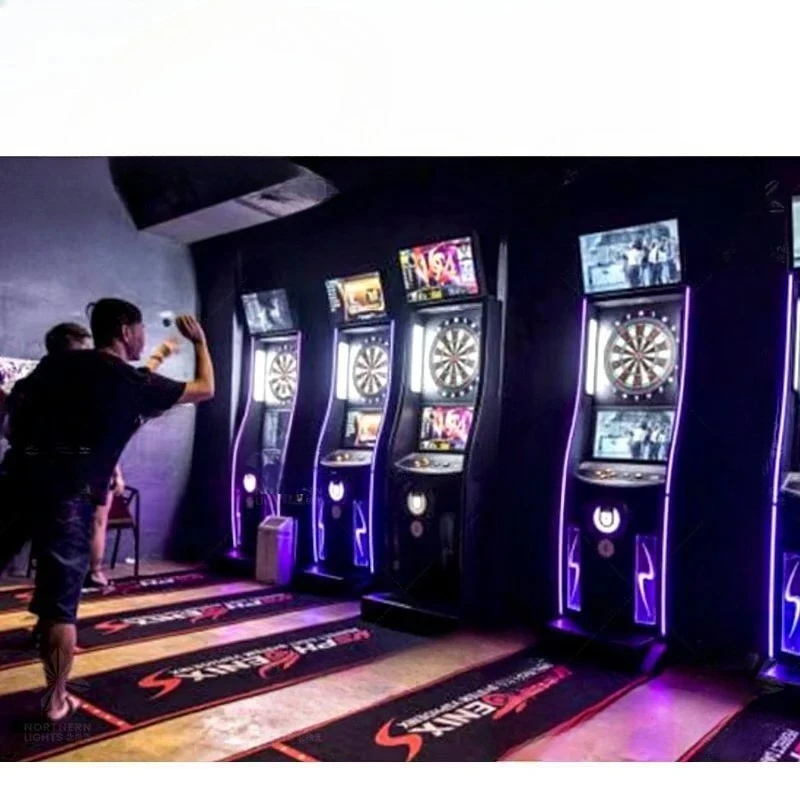 Fun Dart Machine Factory Price Coin Operated Electronic Darts Game Street Amusement