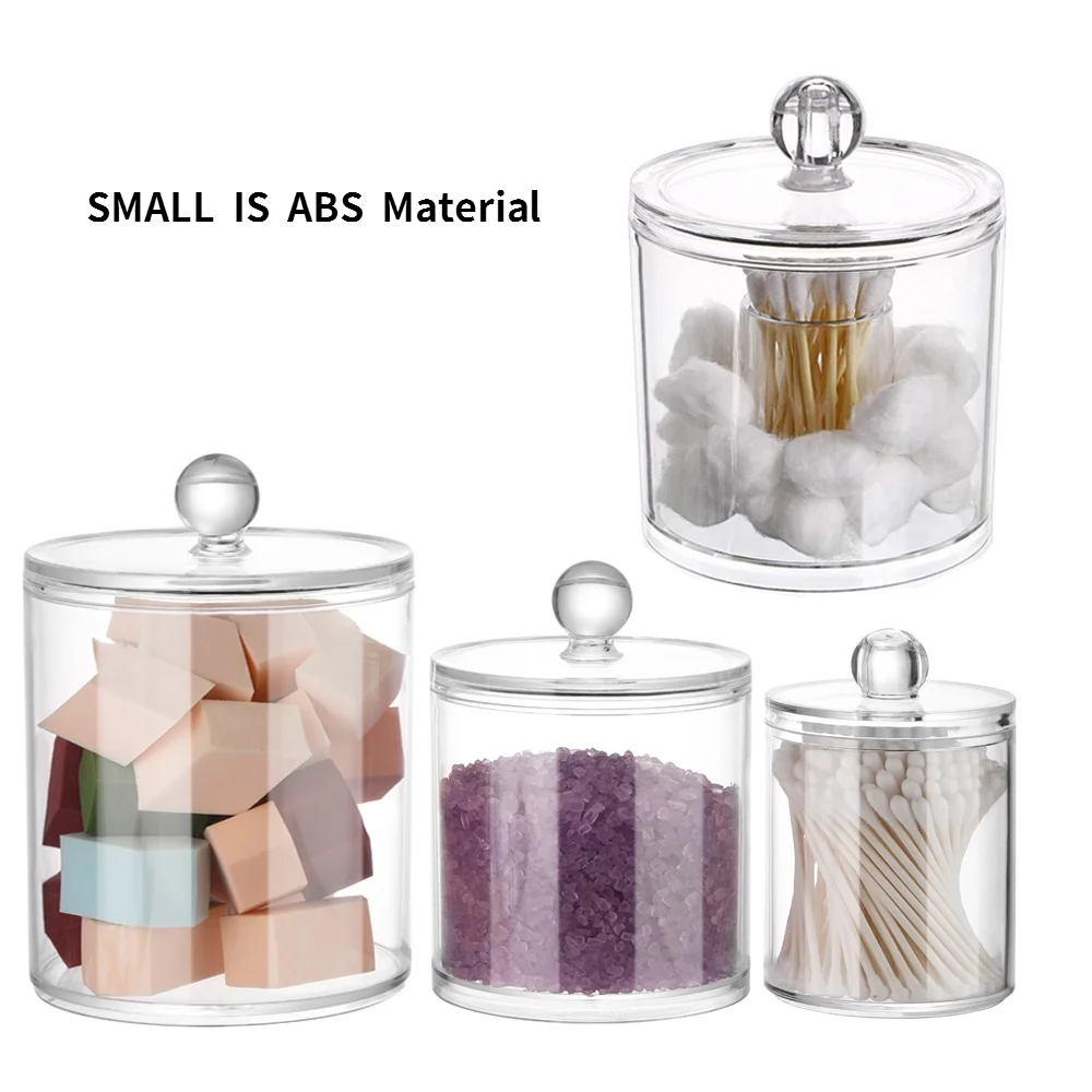 European-style glass jar storage tank transparent candy  kitchen   bathroom   display  decoration WY5