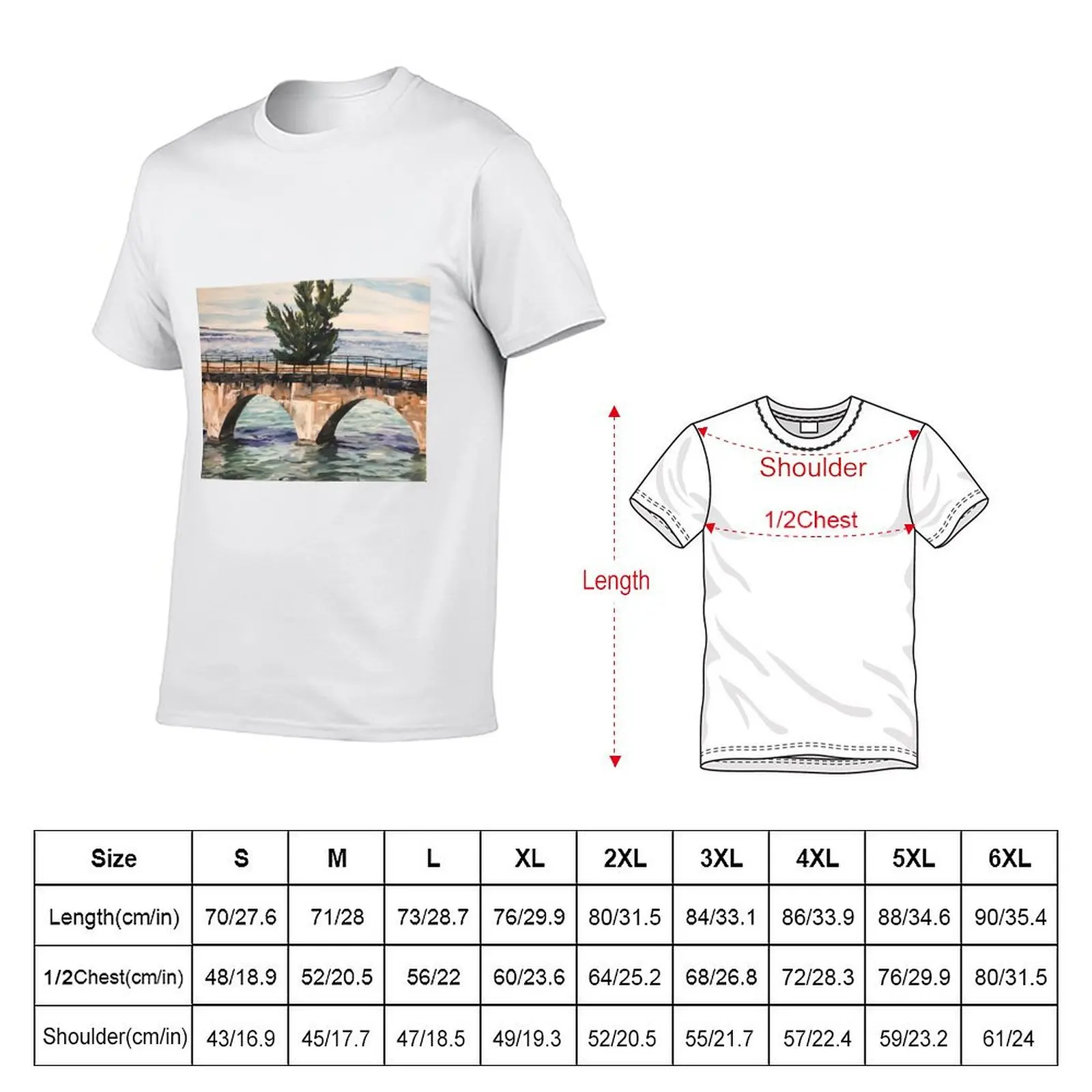Fred the Tree T-Shirt Fashion Pattern Printed Tee Shirt