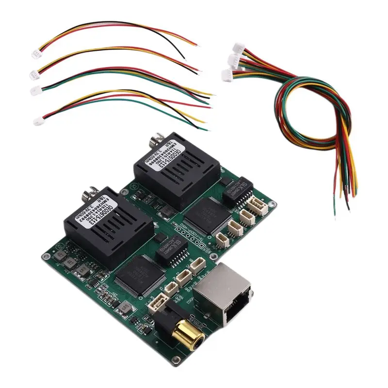 

BTLIFE-60KM TTL Optical Transceiver Module TX/RX Optical Terminal Equipment DC5.5-26V Drone-Specific