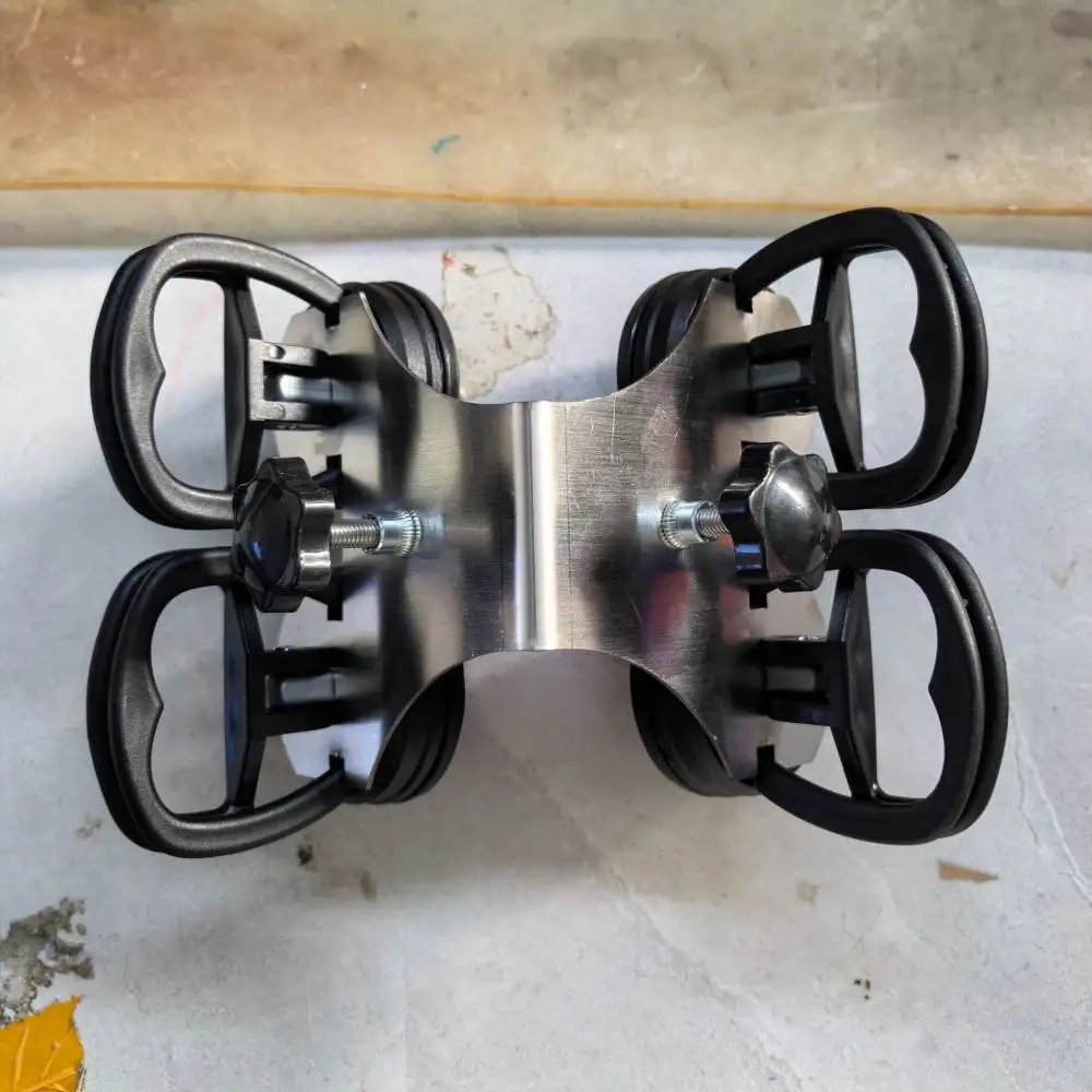 Right Angle Tile Clamp Stone Slab Joiner Tool Suction Cup Positioning Seam Setter For Glass Marble Installation Gear