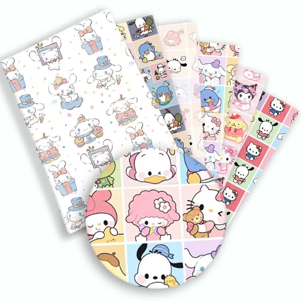 140 * 50Cm Diy  Cartoon Stof Hot  Handgemaakte Naaien Patchwork Quilten Baby Jurk Thuis Vel Gedrukt Stof Stof Naaien Kids