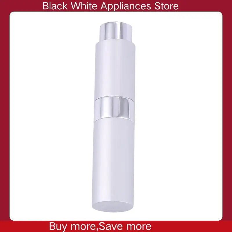 3X 8 Ml 휴대용 여행용 미니 병 리필 가능 빈 향수 분무기 - Silver-CLIM