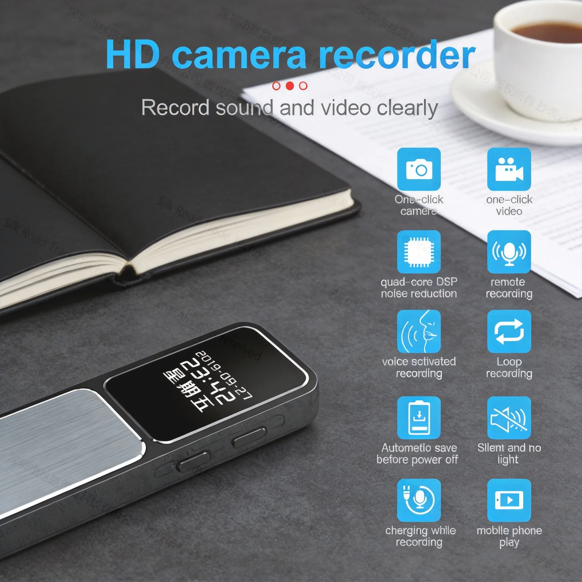 Kamera ręczna JNN C1 Mini HD U – Hidden Camera Clock recenzja i cena