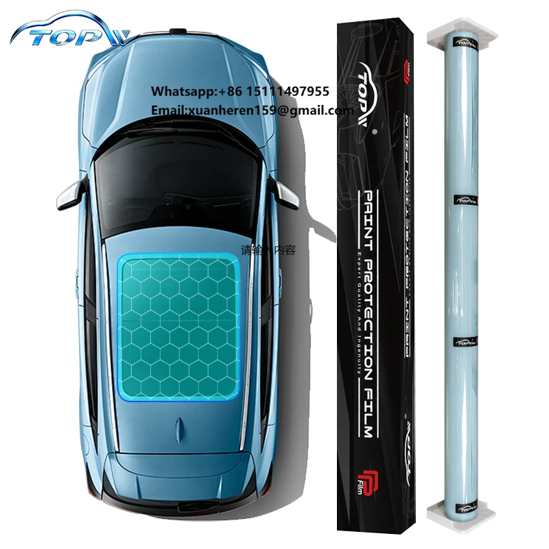 

Factory Blue Universal TPU Sunroof Ice Armor Glass Car Sunroof Protective Film