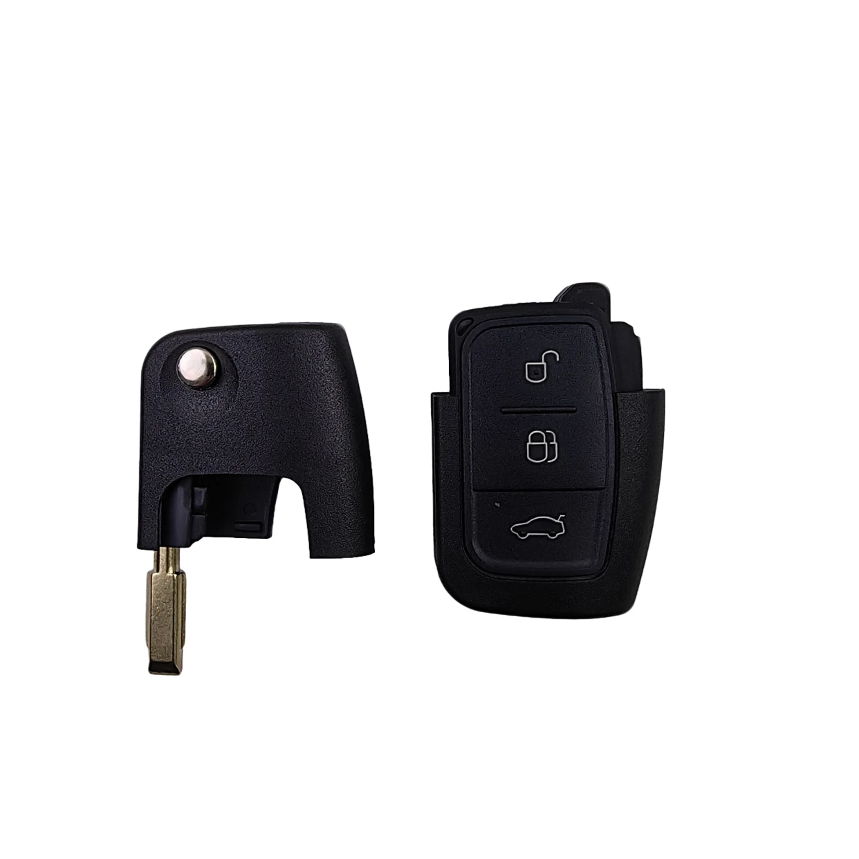 For Ford Focus Mk2 Mk3 Mk4 Fiesta 2 3 Mondeo Ranger Fusion C S Max Remote Key Cover Fob Shell Case with HU101/FO21 Blade - view 4