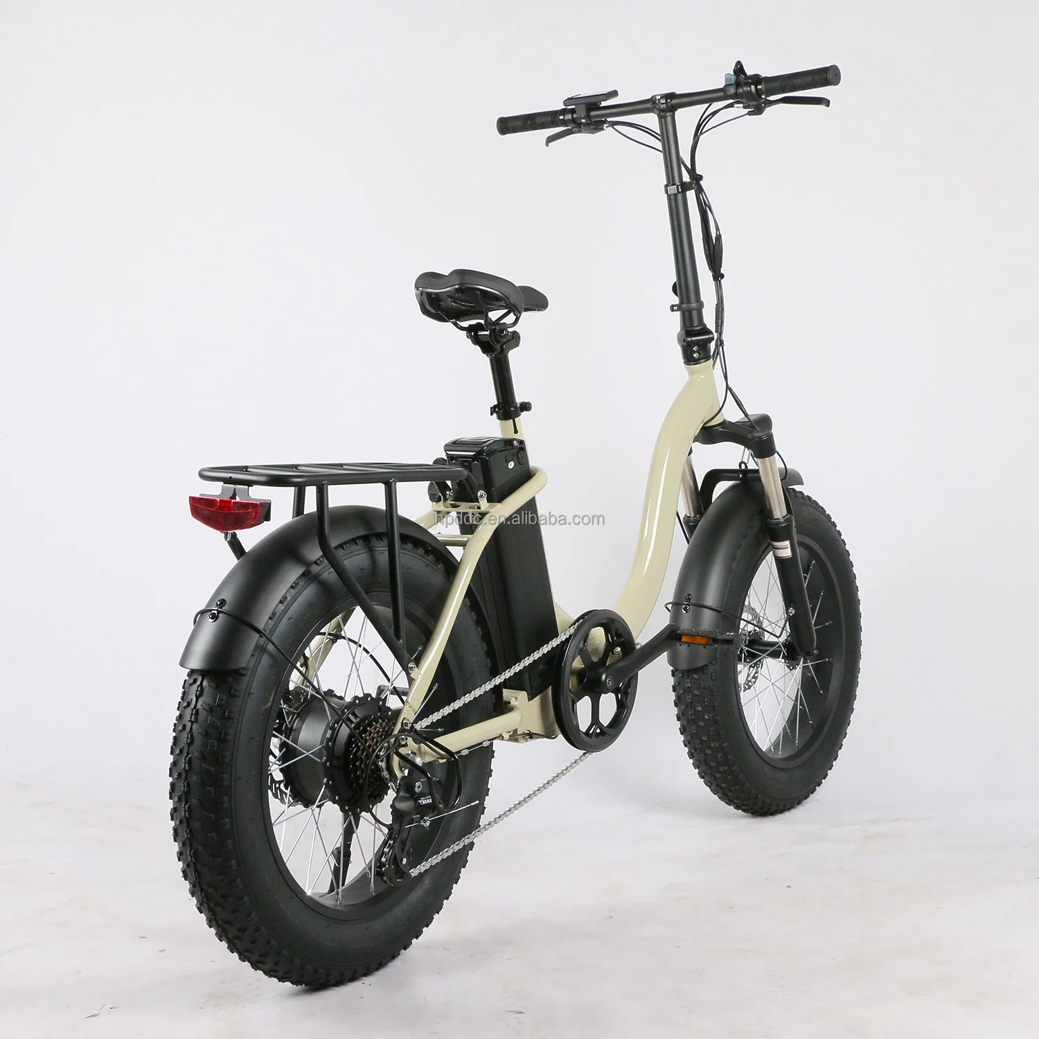 

Устойчивая к ржавчине рама Fat E Bike ЖК-дисплей Ebike Электрический велосипед Передняя подвеска Вилка Складная железная рама Электрический велосипед для взрослых