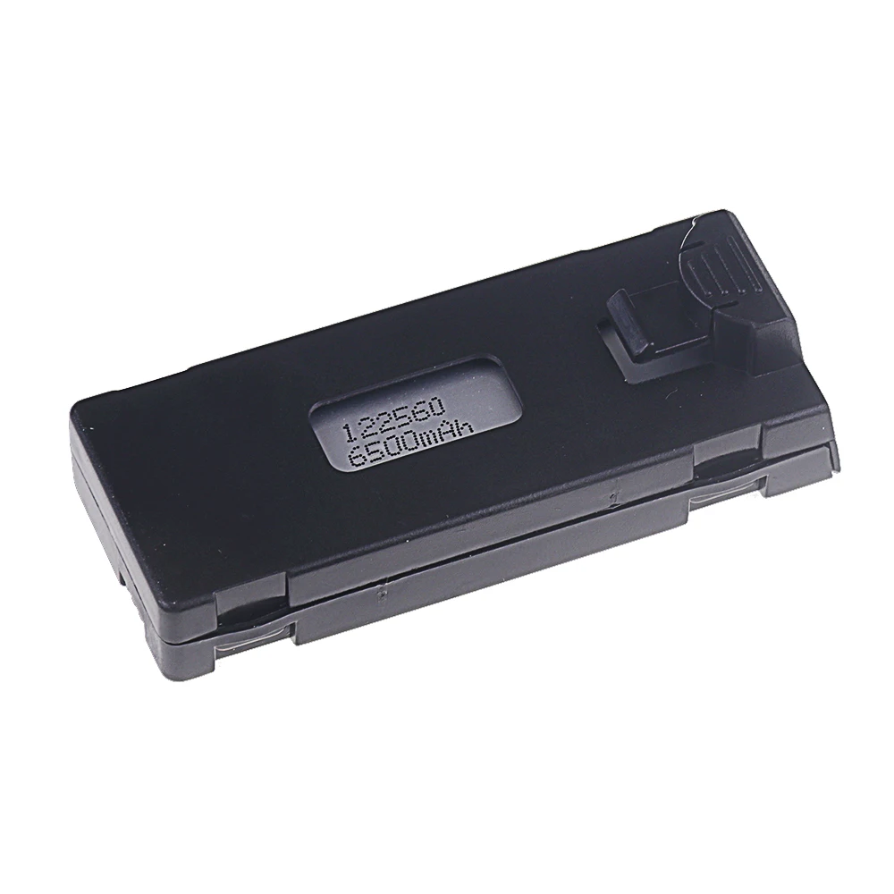 3.7V 6500mAh Rechargeable RC Drone Battery for E88 E99 P1 K3 P10 A13 S98 E525 High-Endurance Drone Batteries