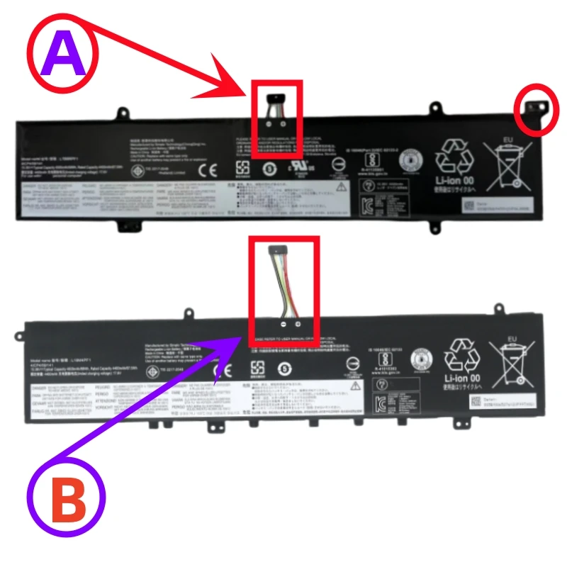 New L18M4PF1 L18D4PF1 5B10W69461 SB10W69459 Laptop Battery For Lenovo Ideapad Yoga C940-15IRH S740-15IRH 9-15IMH5 81TE 82DE 81NX