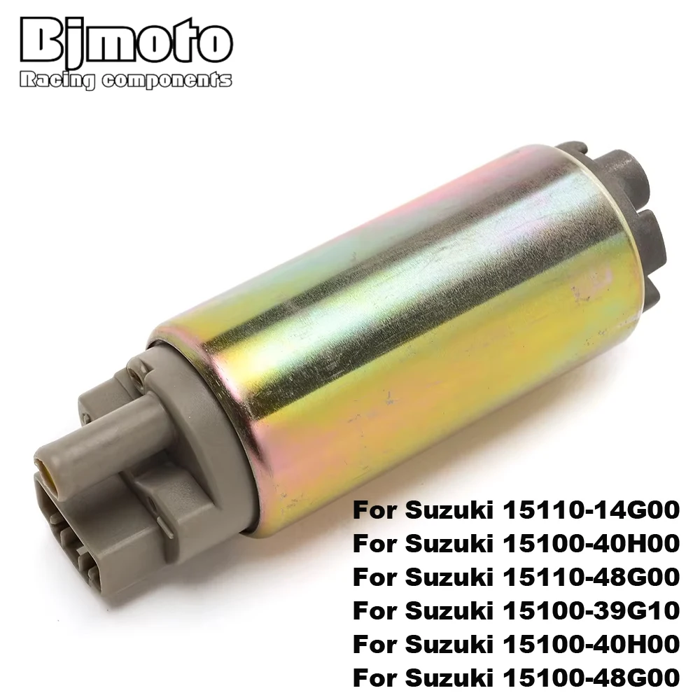 

Fuel Pump for Suzuki AN250 AN400 Burgman 250 400 VL1500 Boulevard C90 VZ1500 Intruder M1500 15110-14G00 15100-40H00 15110-48G00