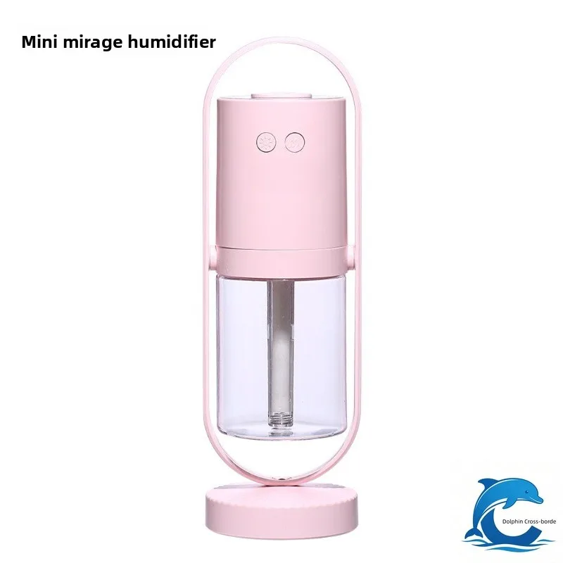 Suitable forRotatable Star Projection Mini Humidifier USB Rechargeable Portable Hydrating Air Purifier for Car Home Office