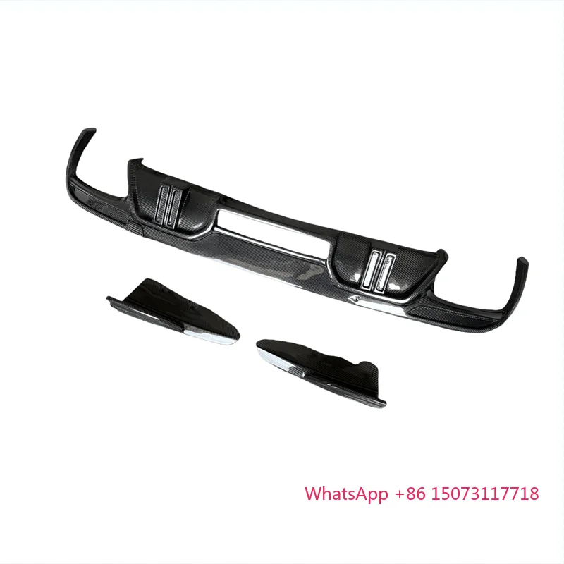 

Carbon Fiber LD Rear Diffuser LED Lights for X5M F95 Competition Rear Bumper Lip Separator Lower Spoiler 2019-2023