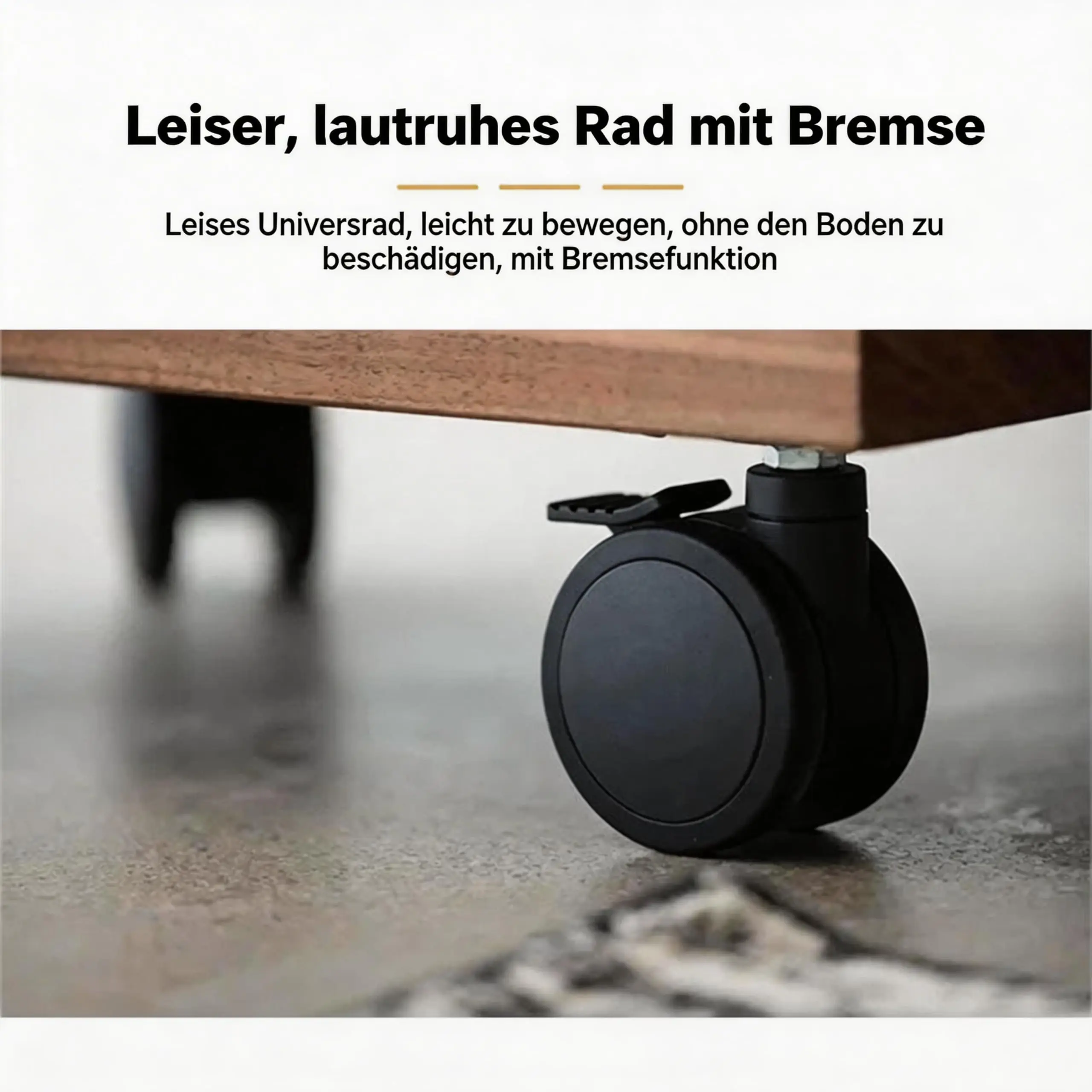 Afbeelding 7: Bijzettafel met wielen, salontafel Ronde C-vormige bijzettafel in hoogte verstelbaar 45-80cm, kleine tafel met 360° draaibare functie °   draaibare bar – bank- of bedbijzettafel voor woonkamer, slaapkamer, houtverf
