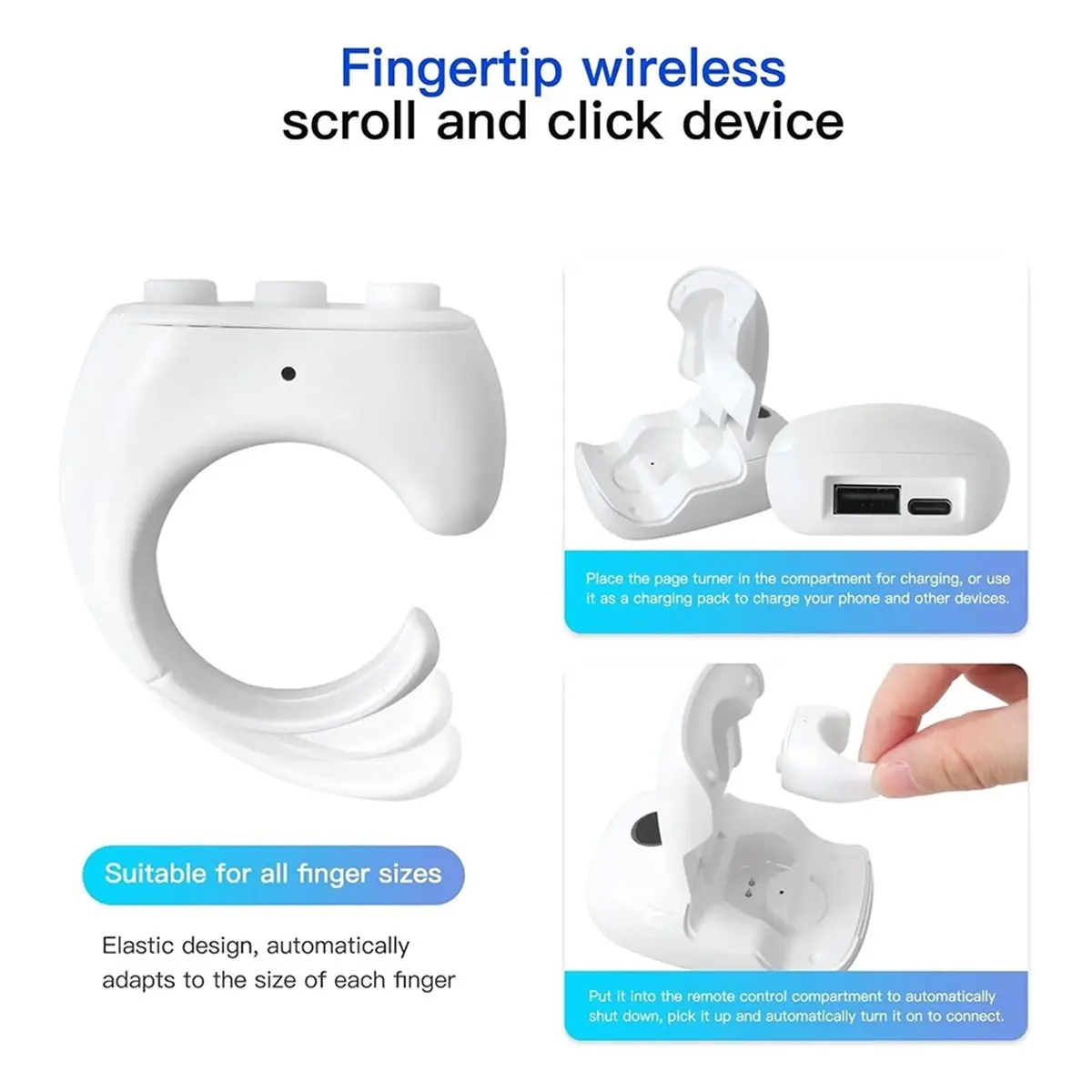 Bluetooth 5.3 Ring …