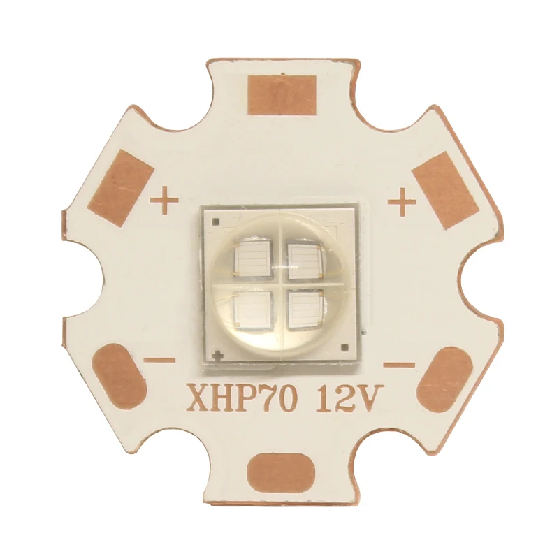 6V 12V UV LED XHP70 10W 12W LG7070 Fioletowy chip 395nm 400nm 405nm Oświetlenie fosforowe do drukarek DIY 3D Utwardzanie Medyczna suszarka do paznokci — zdjęcie 2