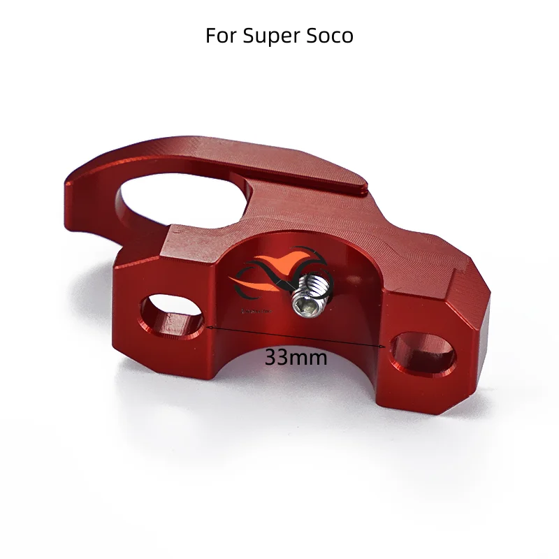 For Super Soco CPx CUmini CUx TC 50 TC Wanderer Motorcycle Brake Master Cylinder Bracket Bag Luggage Clamp Holder Helmet Hook