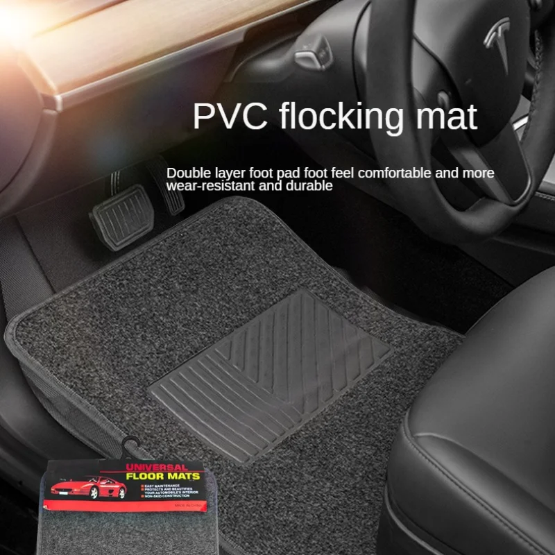 Car Floor Mat,Front & Rear Automotive Carpet Floor Mats Universal Fit for Suvs,Sedans,Vans