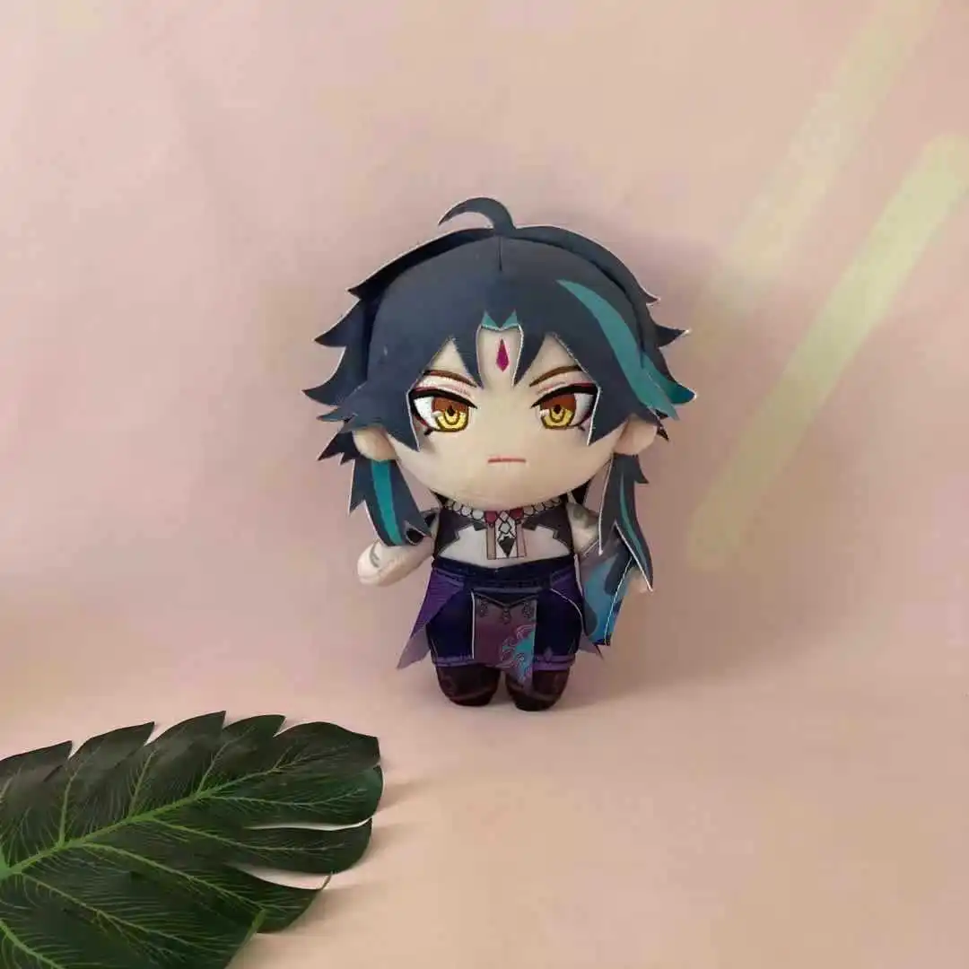 23-ألعاب محشوة بطابع لعبة أنيمي ، مشروع تأثير Genshin ، ألعاب عيد ميلاد محشوة للأطفال