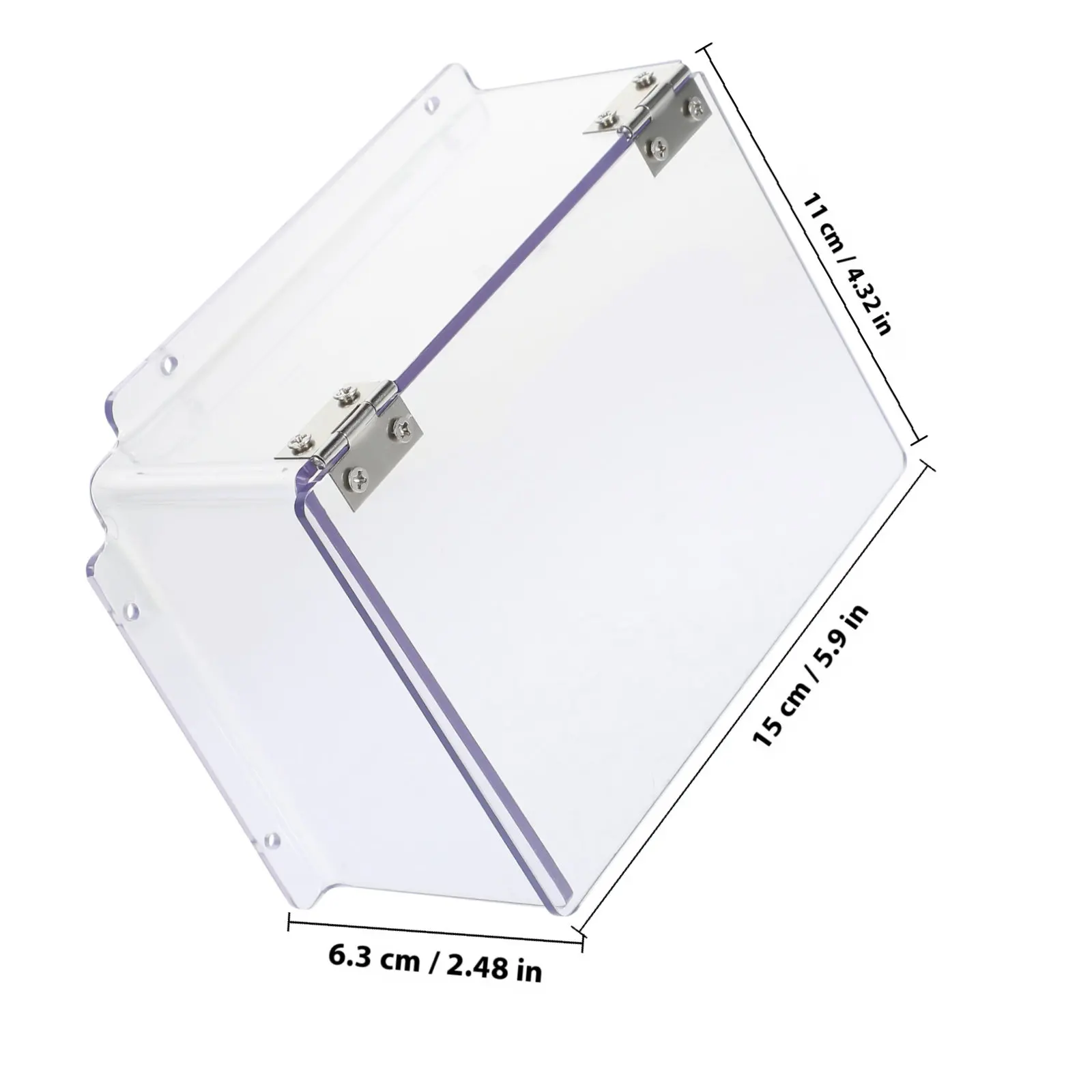 Outdoor Doorbell Rain Cover Acrylic Waterproof Protector for Doorbell Access Control Machine Password Card Reader Sun Rain