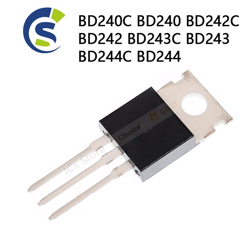 10PCS New and Original BD241C TO-220 BD241 TO220 241C BD240C BD240 BD242C BD242 BD243C BD243 BD244C BD244