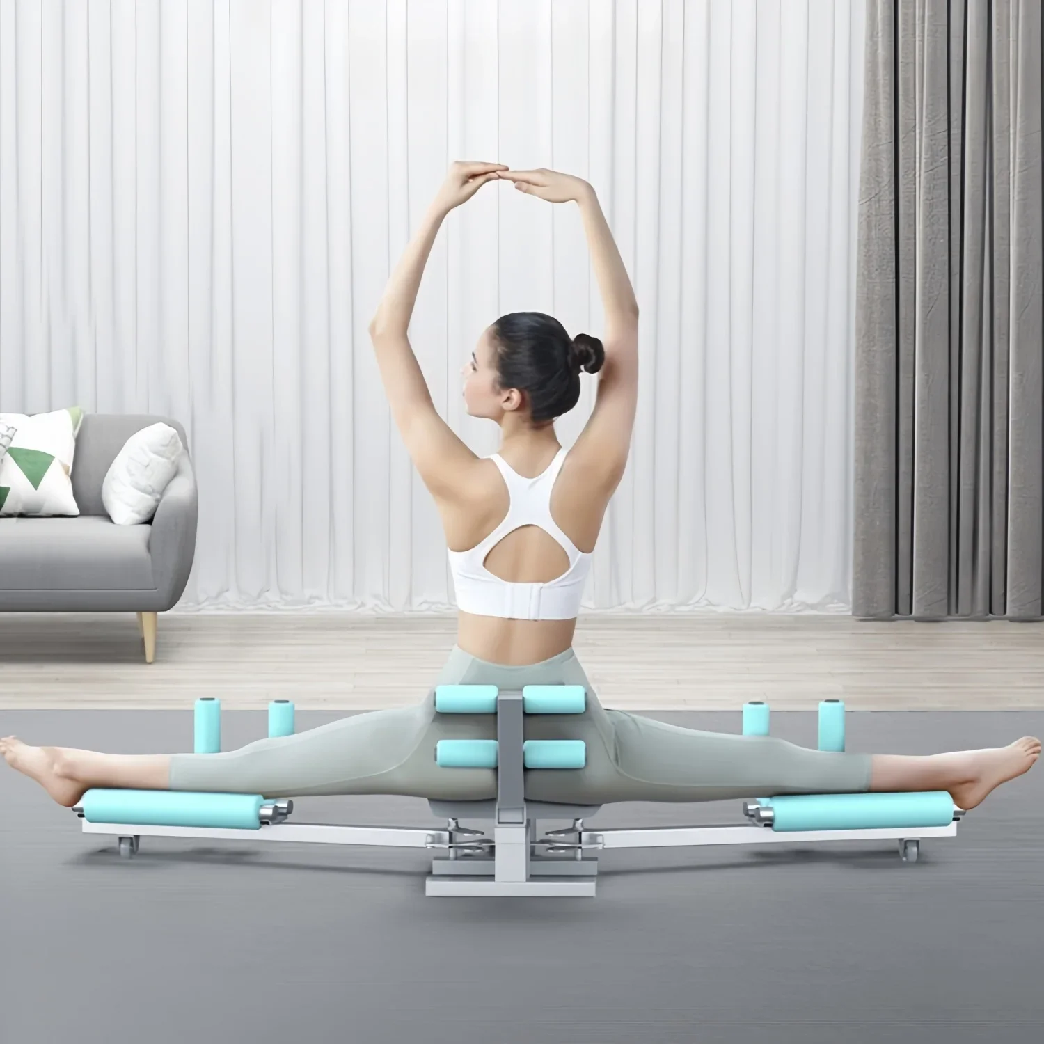 

Be suitable for Leg Stretcher Split Leg Flexibility Hamstring Stretching Equipment Exercise Equipment for Sports Fitness Ballet