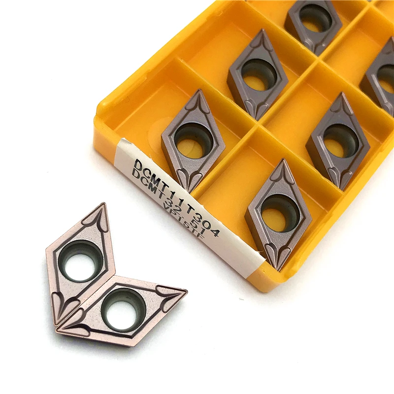 +10pcs Carbide Inserts DCMT11T304 DCMT11T308 Cutting tool Set S16Q-SDUCR11 S20R-SDUCR11 S25S-SDUCR11 Internal Turning Tool