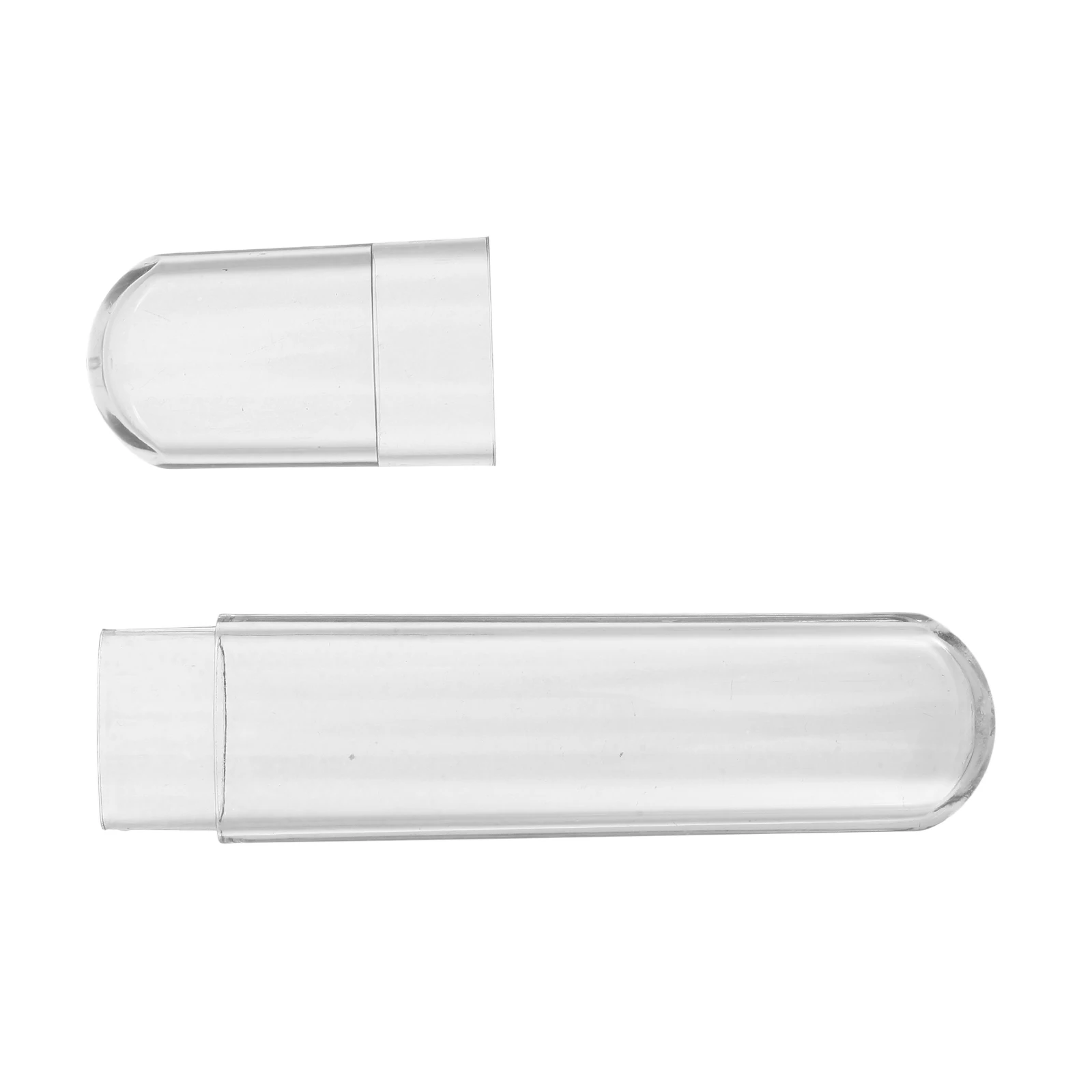 

Tweezers Box Tubes Eyelash Tweezer Tube Holder Organizer Case Plastic Storage Containers Small Tube Vial Portable