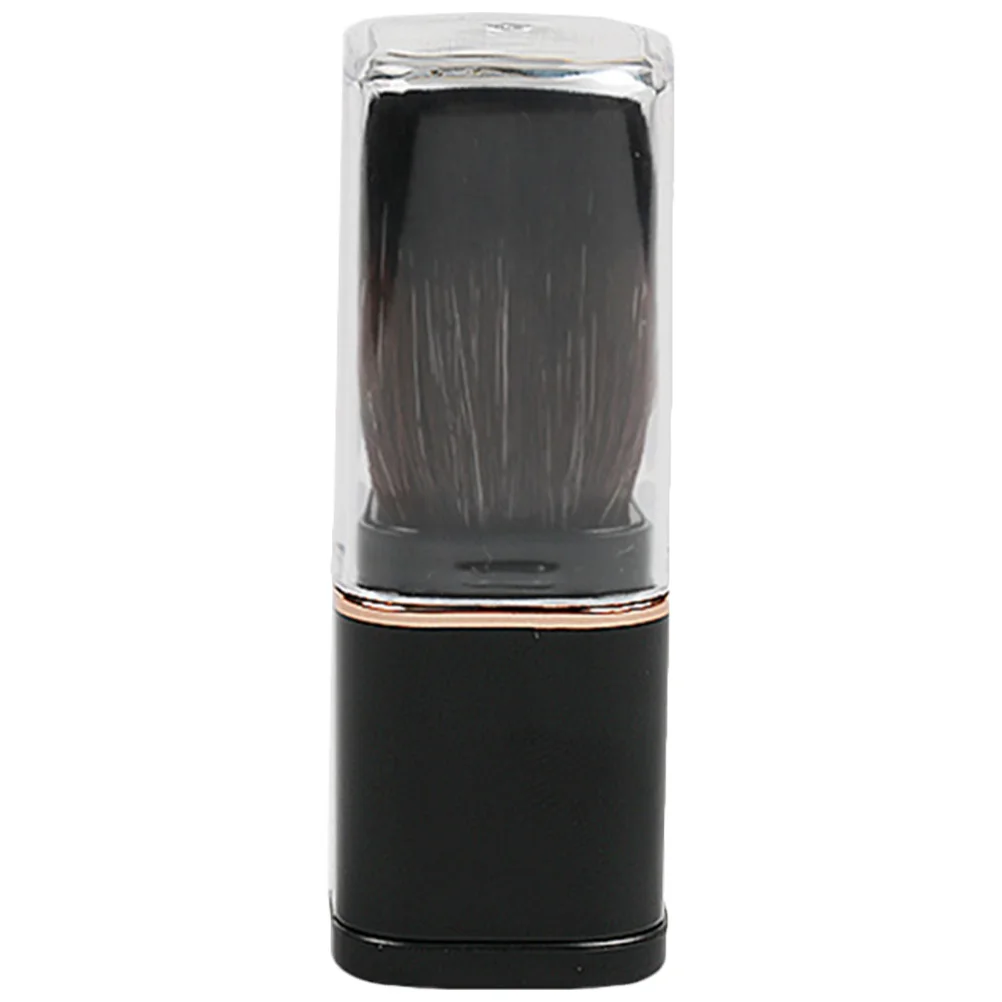 Einziehbarer Make-up-Pinsel, tragbar, multifunktional, Kunstfaser, Rouge, Puderpinsel, weiche Borsten, Reise-Make-up-Werkzeuge