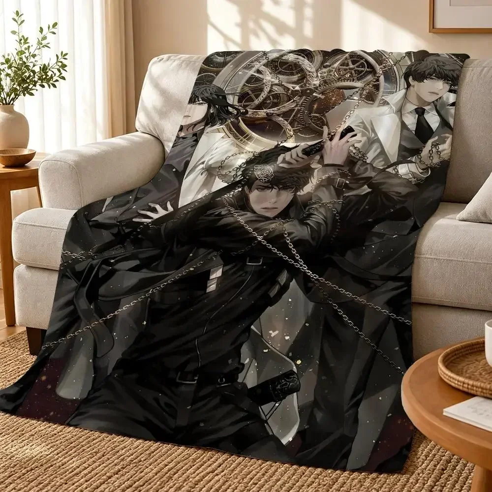 Omniscient Reader Viewpoint Throw 240g flannel blanket, suitable for sofas, beds, offices, exquisite gift blankets
