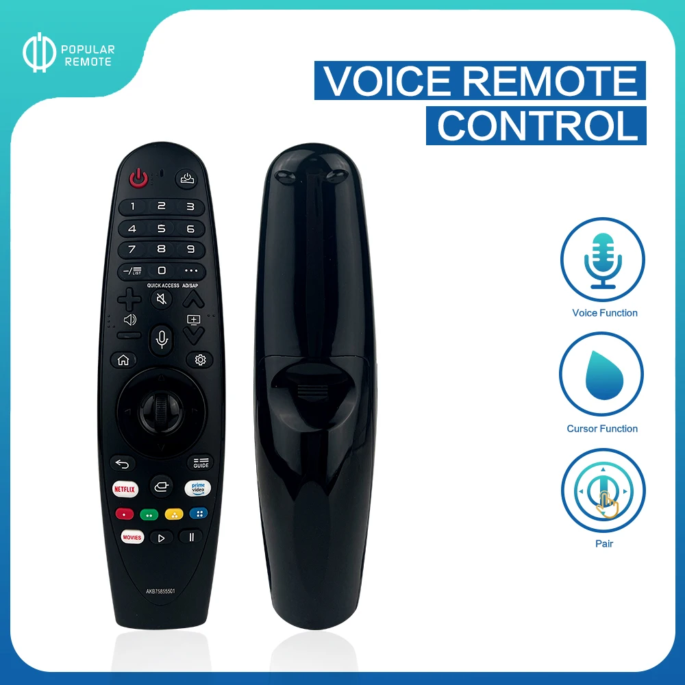 Voice Magic Remote Control AKB75855501 for  AN-MR20GA  Smart TV 2017-2020 LED QNED NanoCell 4K 8K with Voice function