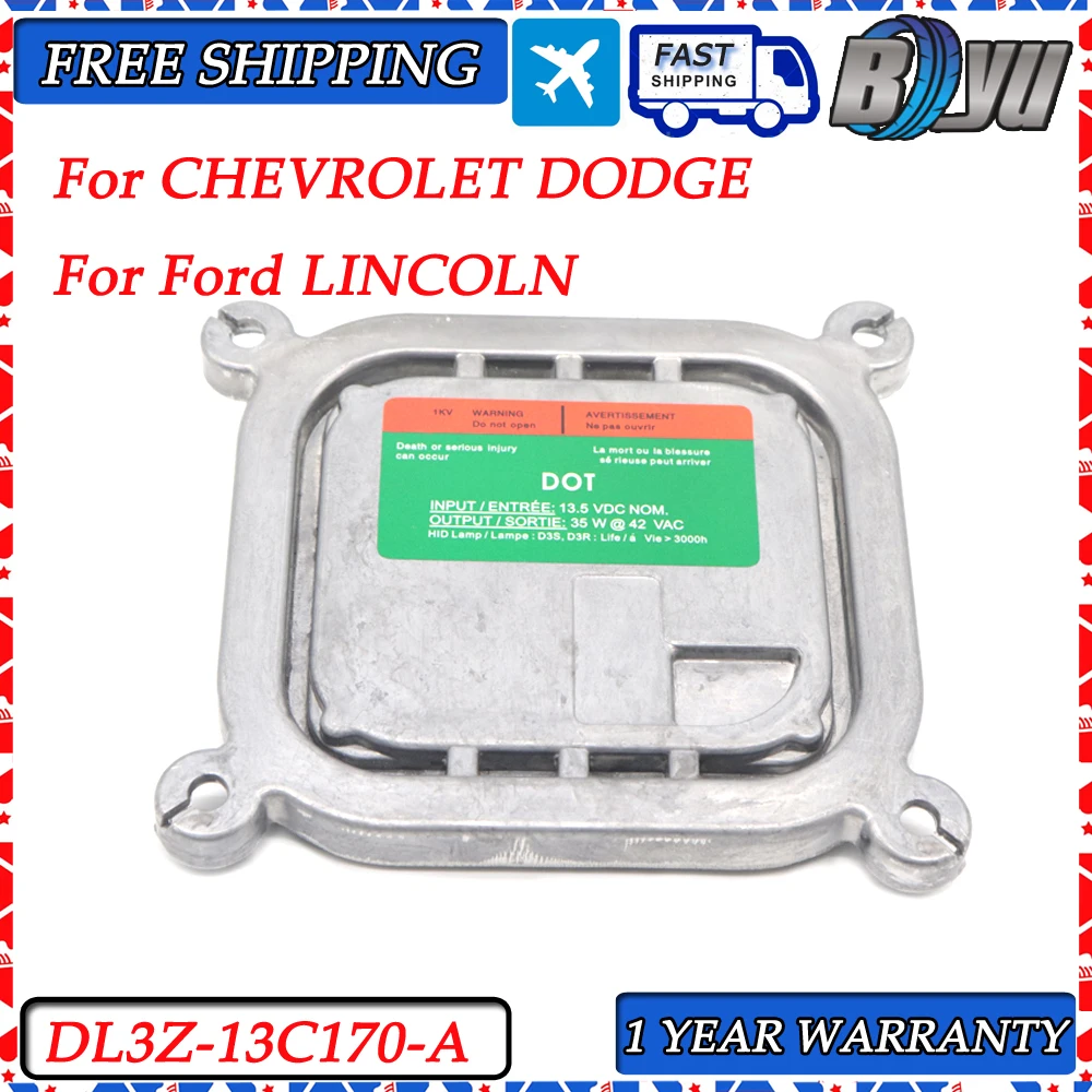 

DL3Z-13C170-A Car Xenon HID Headlight Ballast for Ford Mustang Lincoln MKC 2010-2019 DL3Z13C170A 8A5Z13C170A 8A5Z-13C170-A New